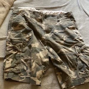 Camo Cargo shorts from Old Navy.